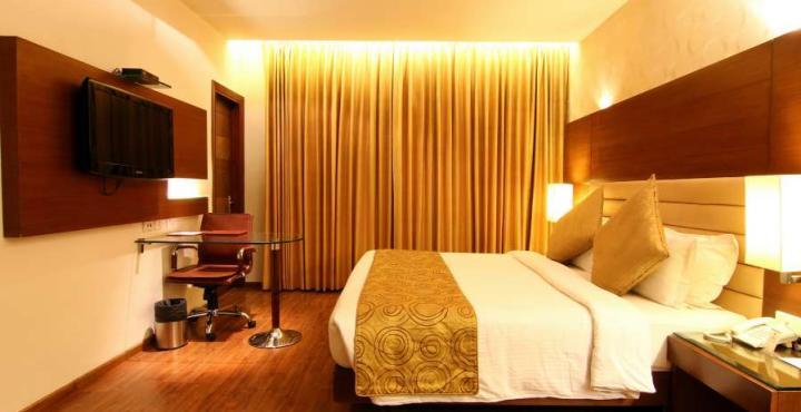 Indus Biznotel New Delhi Bagian luar foto